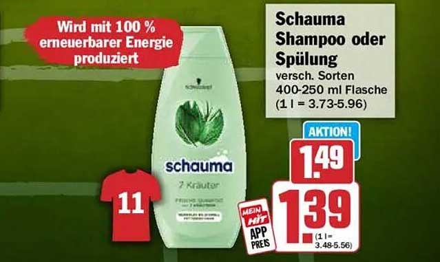Schauma Shampoo oder Spülung