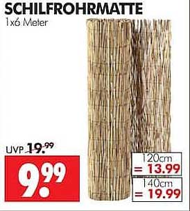 SCHILFROHRMATTE 1x6 Meter