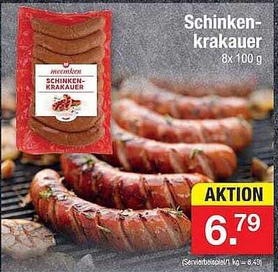 Schinken-krakauer 8x 100 g
