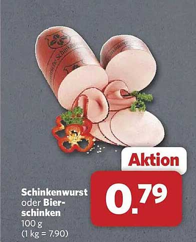 Schinkenwurst oder Bier-schinken