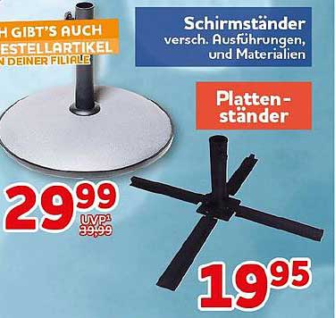 Schirmständer versch. Ausführungen, und Materialien