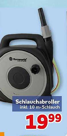 Schlauchabroller inkl. 10 m-Schlauch