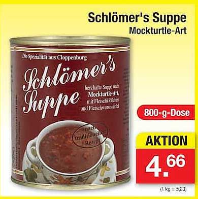 Schlömer's Suppe Mockturtle-Art