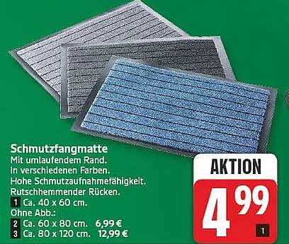 Schmutzfangmatte