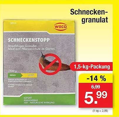 Schneckengranulat