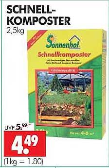 SCHNELL-KOMPOSTER 2,5kg