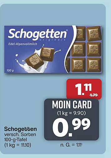 Schogetten Edel-Alpenvollmilch