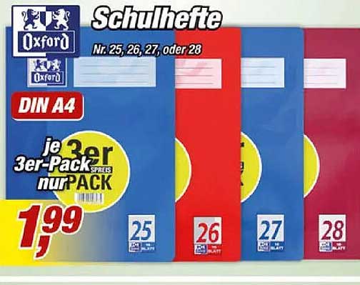 Schulhefte