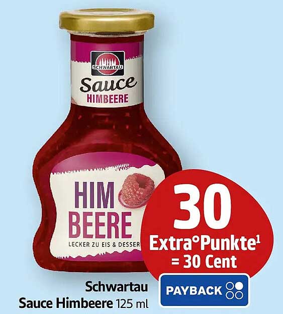 Schwartau Sauce Himbeere 125 ml