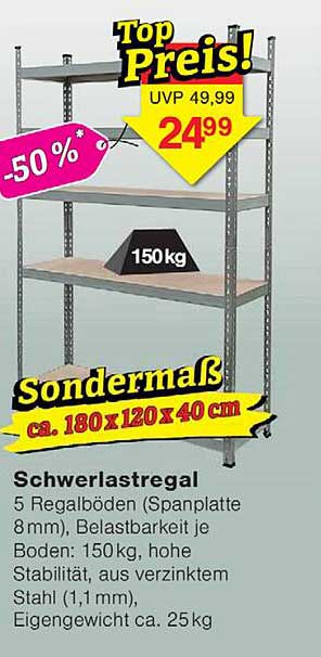 Schwerlastregal