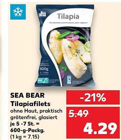 SEA BEAR Tilapiafilets