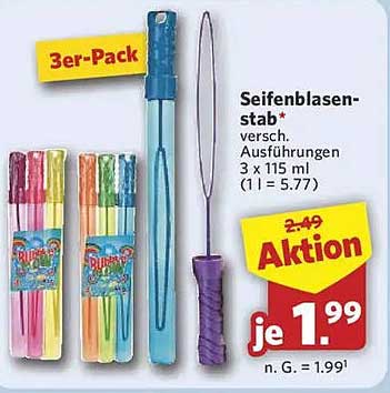 Seifenblasenstab*