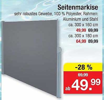 Seitenmarkise