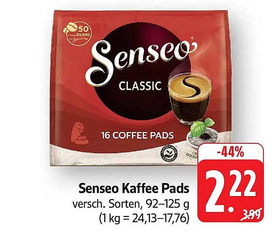 Senseo Kaffee Pads