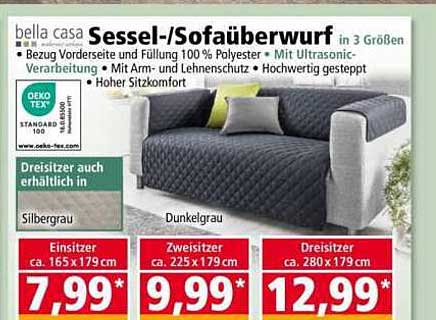 Sessel-/Sofаüberwurf