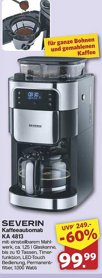 SEVERIN Kaffeeautomat KA 4813