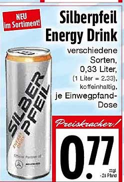 Silberpfeil Energy Drink