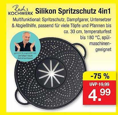 Silkon Spritzschutz 4in1