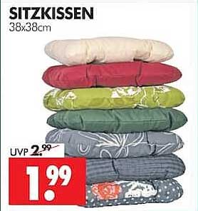 SITZKISSEN 38x38cm