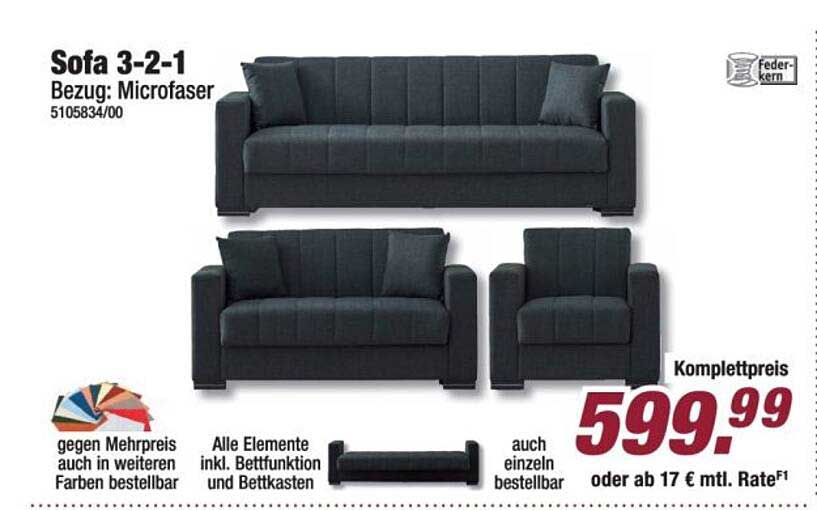 Sofa 3-2-1