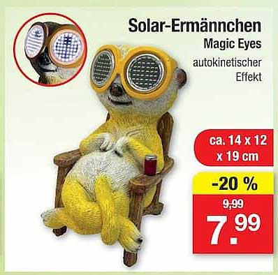 Solar-Ernännchen Magic Eyes automatischer Effekt