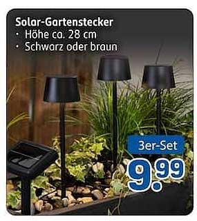 Solar-Gartenstecker