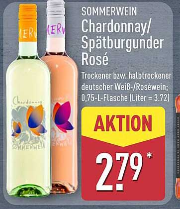 SOMMERWEIN Chardonnay/Spätburgunder Rosé