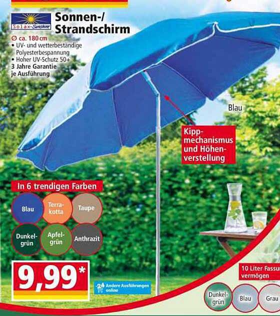 Sonnen-/Strandschirm