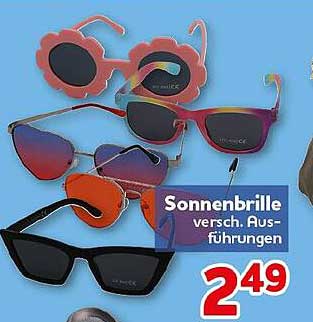 Sonnenbrille versch. Ausführungen