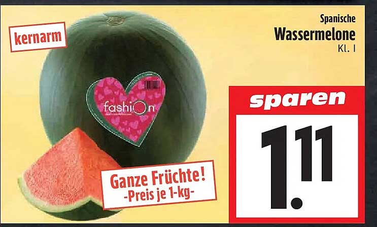 Spanische Wassermelone Kl. I