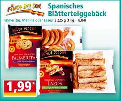 Spanisches Blätterteiggebäck