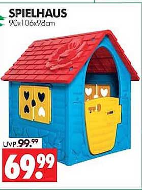 SPIELHAUS 90x106x98cm