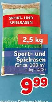 SPORT- UND SPIELRASEN