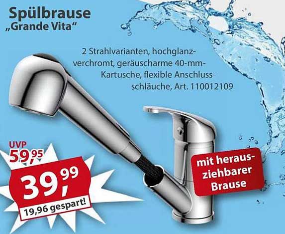 Spülbrause „Grande Vita“