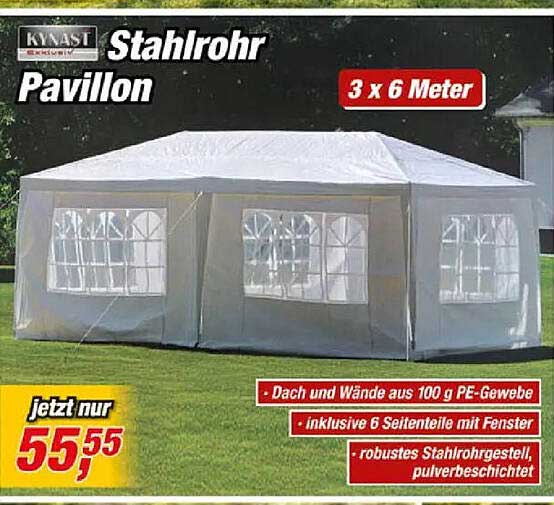 Stahlrohr Pavillon