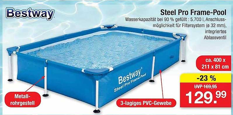 Steel Pro Frame-Pool