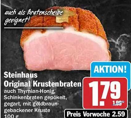 Steinhaus Original Krustenbraten
