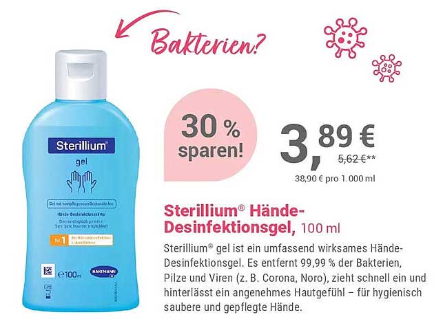 Sterillium® Hände-Desinfektionsgel, 100 ml