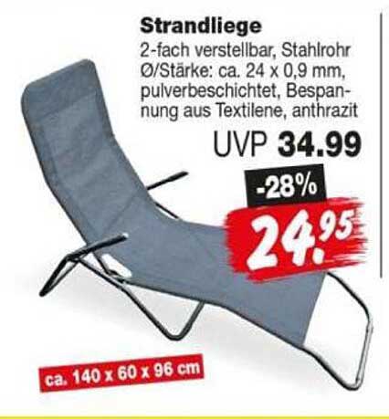 Strandliege