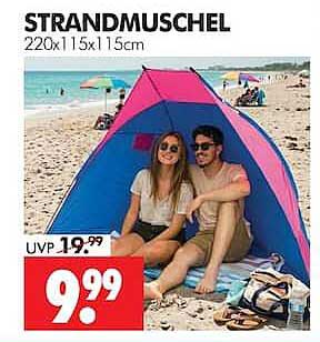 STRANDMUSCHEL 220x115x115cm