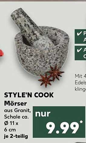 STYLE'N COOK Mörser