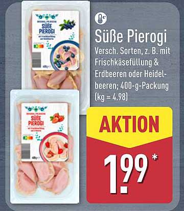 Süße Pierogi
