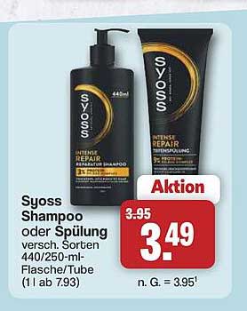 Syoss Shampoo oder Spülung