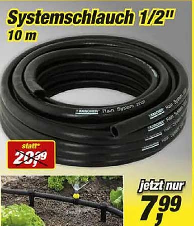 Systemschlauch 1/2" 10 m