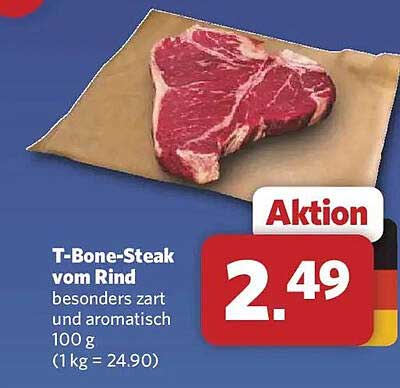 T-Bone-Steak vom Rind