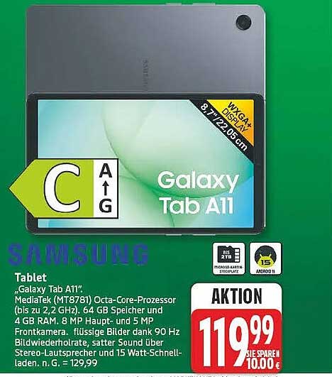 Tablet „Galaxy Tab A11“