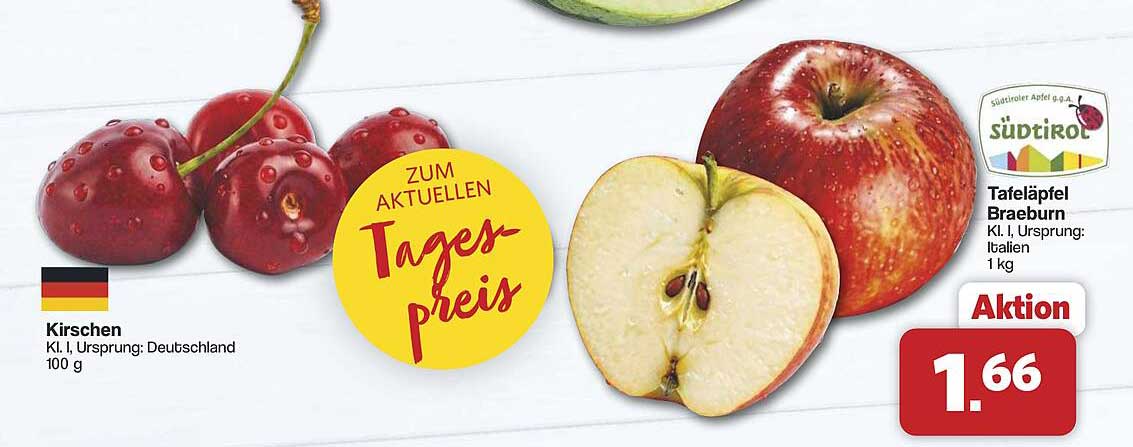 Tafeläpfel Braeburn