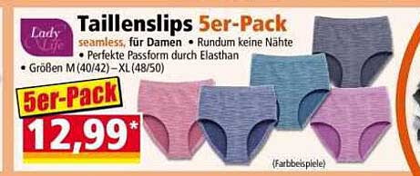 Taillen slips 5er-Pack