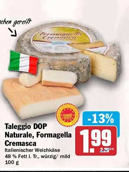 Taleggio DOP Naturale, Formagella Cremasca