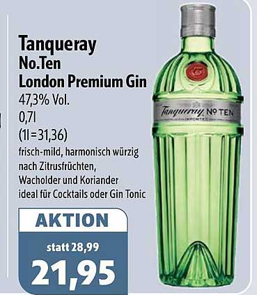 Tanqueray No.Ten London Premium Gin